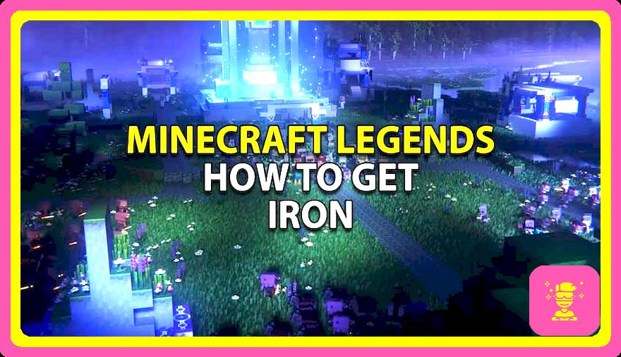 Cómo obtener hierro rápido en Minecraft Legends