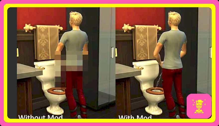 Sims 4 Sin mosaico Mod